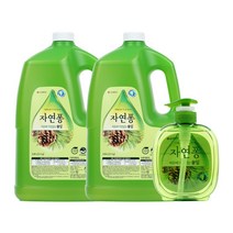 자연퐁 솔잎 3L 용기 x 2 + 490ml 용기, 단품