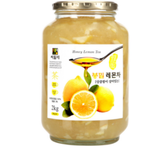 씨밀레 봉밀 유자차 2kg + 레몬차 2kg 디저트 식사 식품 요리 간편 조리 가공 식품 즉석, 단품, 단품