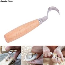 우드카빙키트 접목도 조각도 스테인레스 스틸 나무 조각 커터 목공 조각 diy 나무 손잡이 숟가락 후크 칼 조각 도구 목판화 예술 공예 도구 1x