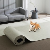 휴팡 15T PVC 셀프 롤매트 강아지매트 미끄럼방지 슬개골보호 애견매트 110cm * 2m, 우드톤 오크