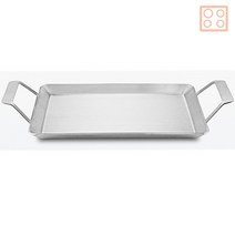 홈키친 쿡에버(Cookever) 통3중 스테인리스 스틸 IH 직사각팬 31.7cm, 인덕션 가스 식기세척기 사용가능, 가로 31.7 x 세로 24 x 높이 2.1cm