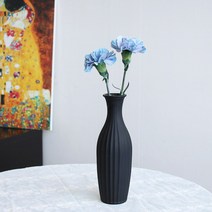 달리베리 시메틱 블랙 유리화병 인테리어소품 꽃병