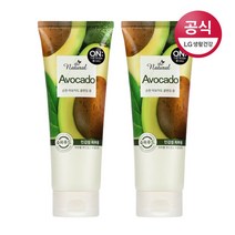 온더바디 더내추럴 순한 아보카도 클렌징폼 200g, 2개