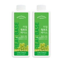 서울팩토리 리얼 청포도 베이스 1.2kg 2개묶음