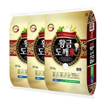 2022년 햅쌀 황금도깨미 연무농협 삼광쌀 당일도정 백미 20kg (상등급), 3개