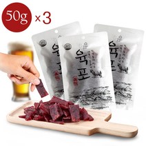 [OK육포 50g×3] 소고기 육포(매운맛), 소고기육포50g×3