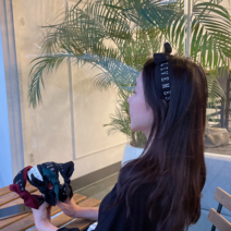 오성상회 [당일출고] 헤어터번 레터링 리본 헤어밴드 반다나 머리띠