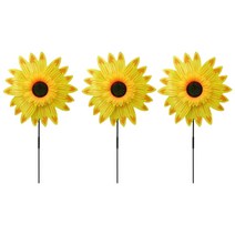 라라공방 인테리어 소품 바람개비 해바라기 3p 세트, 1개