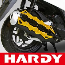 하디 혼다 PCX (10-21년식) 전용 CNC 머플러 가드 (컬러 가능/순정 머플러 전용)
