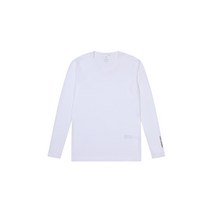 [챌린저] UV차단 냉감 베이스레이어 라운드넥 남성 긴팔 골프이너웨어 화이트_CHC2MTS0620WH