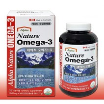 [순수한삼] 네이쳐오메가3 1001mg x 365 캡슐 EPA+DHA 700mg 오메가쓰리, 상세페이지 참조, 상세페이지 참조