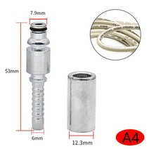 스노우폼 세차버킷 가죽클리너 고압 세척기 호스 피팅 커넥터 1 세트 Karcher AR 수리 어댑터 소켓 포함, 02 as pic