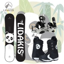 이월 추천 보드 보드데크 부츠 질좋은 브랜드 종류별 스노우보드데크 해머데크 장비, 팬더 스노보드 세트 남자, 150cm