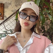 틴트 선글라스 틴트 컬러 렌즈 안경 시력보호 자외선차단 남자 여자 안경테