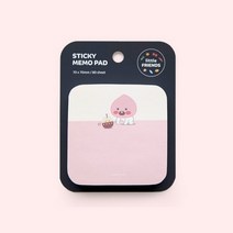 카카오프렌즈 리틀프렌즈 라운드 점착메모지, 리틀 어피치, 7개