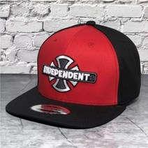 유행 INDEPENDENT 모자 클래식 자수 모자, 노랑