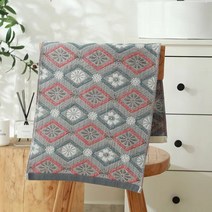 고급 강화 세면 소창수건, 34*74 (CM), 1