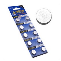 알카라인 LR44/AG13 수은전지 1알 1.5V 리튬 시계배터리, LR44/AG13 1알