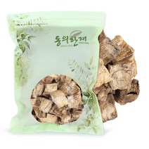동의한재 최상품 자연산 중국산 수입 햇 갈근 말린 칡 뿌리 1kg (500g x 2개), 1세트