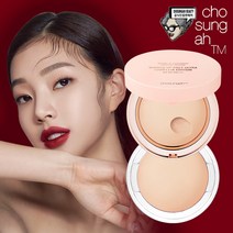 최신상 조성아 TM 바운스 업 팩트 울트라 동백 에디션 젤리파우더 본품+리필, 색상:2호(본품+리필), 2호