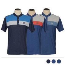 젊은감성 헨리넥 골프패션 반팔티셔츠 차이나티셔츠