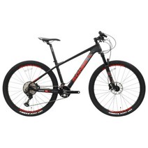 소니아 라피드89 시마노XT 카본 MTB자전거, 블랙레드, 미조립, 17.5인치