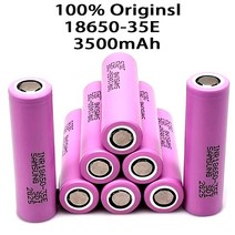 전동킥보드 배터리 1-10pcs 전기 스쿠터 자전거용 origiel Voor Samsung 18650 3500Mah 20AOntlading 3.7VLi-Ion 충전식, [02] 2PCS