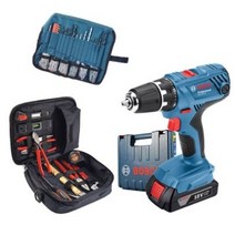 보쉬 18V 충전전동드릴 + 수공구가방 세트 GSR 18V-21 1B PRO2, 단품