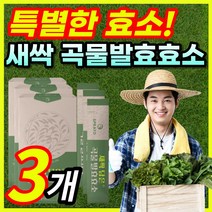 [15곡 발효효소] 새싹보리 곡물 발효 효소 분말 가루 스틱 파우더 탄수화물 단백질 지방 분해 아밀라아제 리파아제 인베르타아제 프로테아제 글루코아밀라아제 함유, 3개