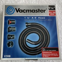 청소기호스어댑터1세트 Vacmaster 보안 호스 14 "× 6 '어댑터 및 링은 대부분의 시스템에 적합, 01 1pcs frame