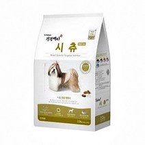 건강백서 전연령 시츄 전용 사료 2kg-더 케이 펫