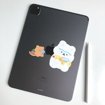 소리샘으로연결 모찌 여름 물총 리무버블 스티커