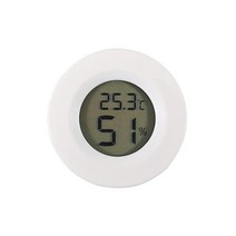 온도계 온도계측기 미니 LCD 디지털 습도계 냉장고 테스터 온도 측정기 실내 기기, 한개옵션1, 01 white