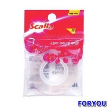 ForU47 스컬러 크리스탈테이프 리필 박스 288개 풀 사무테이프 투명테이프 접착제