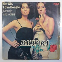 (중고LP 물세척)(인테리어용) BACCARA/ YES SIR I CAN GOOGIE/ 1978년 라이센스/ 자켓 닳음 파손은 수선함/ 음반 사용감 많음 튐 현상 있음