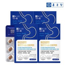 종근당 위건강엔 헬리코박터 프로젝트 30정 위점막보호 스페인감초추출물, 4개