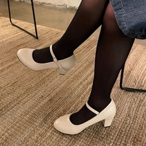 여성 데일리 스트랩 펌프스 힐 zn221