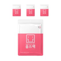 음쓰백 싱크대 거름망 음식물 쓰레기 거름망 생분해 음쓰망 배수구망, 음쓰백 4팩 120매