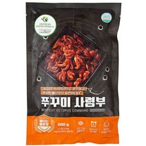 쭈꾸미 사령부 불타는 매운맛 (냉동), 600g, 2개