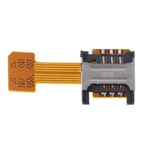 2022 하이브리드 더블 듀얼 SIM 카드 마이크로 SD 어댑터 안 드 로이드 전화 Extender 나노, 03 Mini to nano
