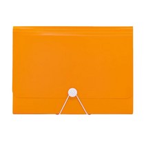 올러바웃 다기능 폴더 A4 파일 케이스, 1개, 오렌지