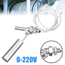 1 pc 0 220 v 스테인레스 스틸 워터 플로트 스위치 레벨 스위치 레벨 센서 m10 온수기 용 스레드 솔라 에어 컨디셔너|Flow Sensors|, 1개