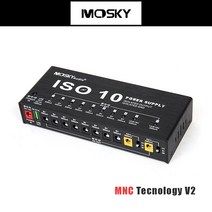 모스키 이펙터 페달보드 파워서플라이 ISO-10 (10구)