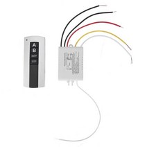 220V 1000W 1/2/3 채널 ON/OFF 무선 원격 제어 스위치 조명 제어용 3 가지 디지털 원격 컨트롤러 스위치, 2 Channel