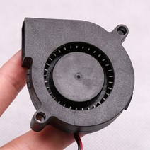 소형DC모터SANLY SF5015SL 12V 0.06A 5cm 50x50x15mm 산업용 송풍기 가습기 냉각 터보 팬 블랙 2PIN 브러시, 한개옵션0