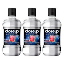 클로즈업 액티브 페퍼민트향 마우스워시 250ml 3개 +바세린 50ml 증정