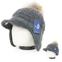 베이직엠 남성 여성 겨울모자 군밤장수 귀달이 방한 숏챙 와이어챙 골덴라인 방울 뽀글이