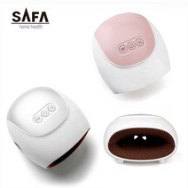 사파(SAFA) 무선 온열 손마사지기 공기압 손가락마사지 핸디케어 SH-200(실버색/핑크색), 핑크색