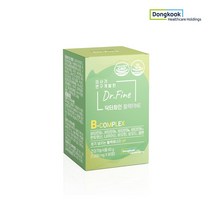 닥터화인 비타민B 콤플렉스 활력화인 1000mg X 60정 종합비타민 DSM, 2개