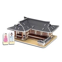 기와집 초가집 건물 우드락 조립 모형 DIY 만들기